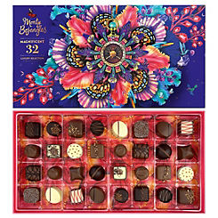 Magnificent 32 Luxury Belgian Chocolate & Truffle Assortment Gift Box by Monty Bojangles