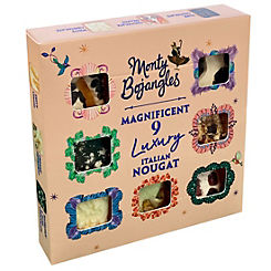 Magnificent Luxury Italian nougat collection gift box by Monty Bojangles