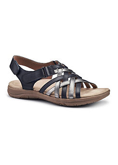 Maple Navy Pewter Multi Women’s Sandals by Hotter