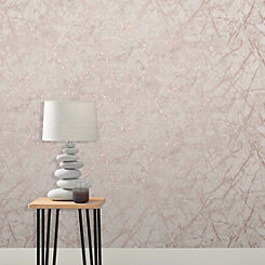 Marblesque Metallic Marble Wallpaper by Fine Decor