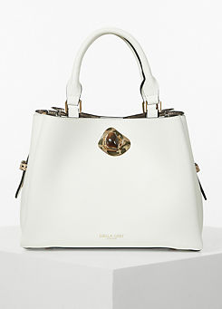 Margaux Tote White Bag by Luella Grey