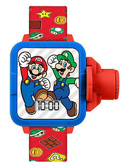 Mario Red Strap Projection Watch by Nintendo