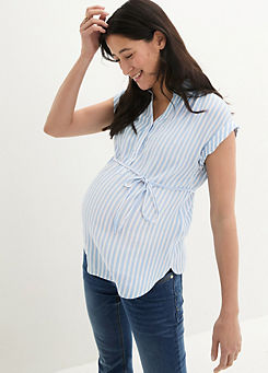 Maternity Stripy Blouse by bonprix