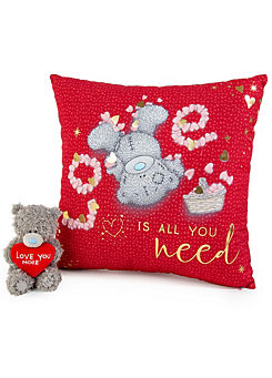 Me to You 4’’ Love You More Plush & Love Cushion by Me to You