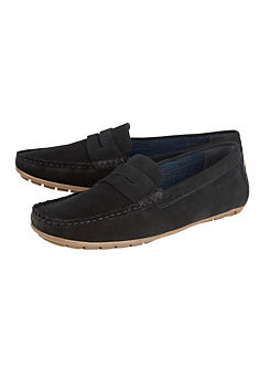 Mens Addison Navy Suede Casual Shoes by Lotus