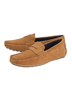 Mens Addison Tan Suede Casual Shoes by Lotus