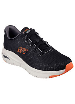 Mens Arch Fit Takar Engineered Mesh Lace-Up Shoes by Skechers