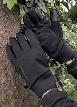 Mens Black Manzella Gloves by Totes
