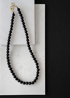 Mens Black Onyx Necklace by Xander Kostroma