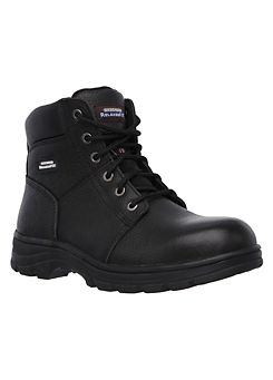 Mens Black Workshire Boots by Skechers