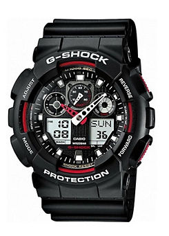 Mens G-Shock Combi Watch with Resin Strap by Casio