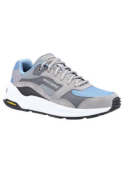 Mens Grey Global Jogger Trainers by Skechers