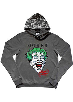 Mens Joker Hoodie by DC Comics