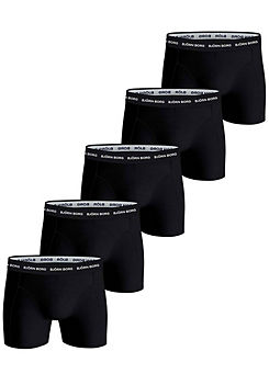 Mens Pack of 5 Essential Boxers by Bjorn Borg