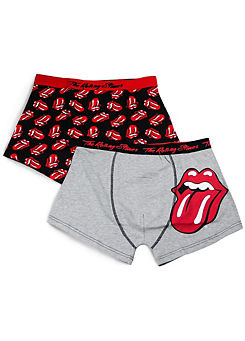 Men’s  Pack of 2 Boxer Shorts by Rolling Stones