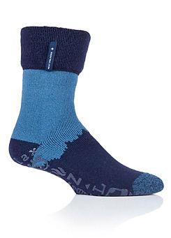 Men’s 1 Pr Lounge Lite Socks- Robin  by Heat Holders