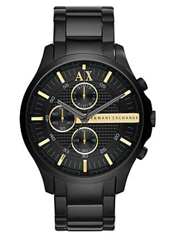 Men’s Black Chronograph Bracelet Watch by Armani Exchange