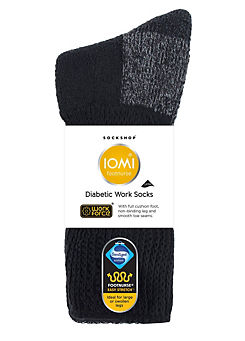 Men’s Iomi Footnurse Diabetic Socks by Workforce