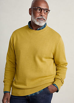 Men’s Moorstone Knitted Organic Cotton Jumper by Seasalt Cornwall