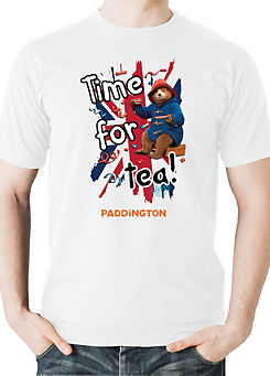 Men’s ’Time for Tea’ T-Shirt by Paddington Bear