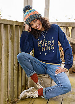 Merry Everything Sweatshirt by Freestyle