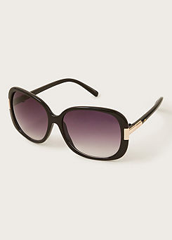 Metal Detail Square Sunglasses by Monsoon