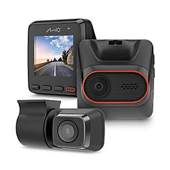 MiVue Dual Front & Rear Dash Cam Full HD 1080P C420 by Mio