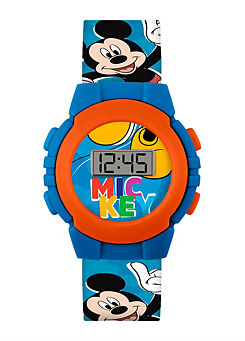 Mickey Mouse Multicoloured Digital Watch by Disney