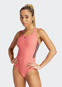 Mid 3 Stripes Swimsuit by adidas Performance