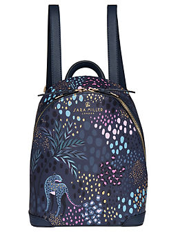 Midnight Leopard Mini Backpack by Sara Miller