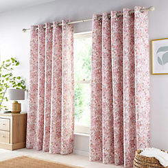 Millie Fully Lined Pair of Eyelet Curtains by Freemans Home