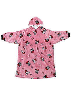 Minnie Mouse Love Hugzee - Wearable Hooded Fleece Blanket by Disney