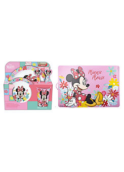 Minnie Twin Pack - 5 Piece Non-Slip Set & Placemat by Stor