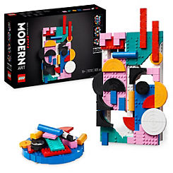 Modern Art Colourful Abstract Wall Canvas Set by LEGO Art
