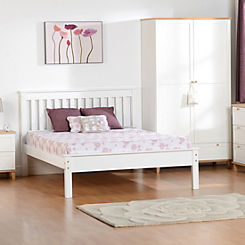 Monaco Wooden Low Foot End Bed Frame