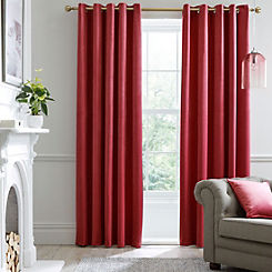 Montrose Pair of Blackout Lined Eyelet Curtains by Laurence Llewelyn-Bowen