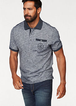 Mottled Polo Shirt by Man’s World