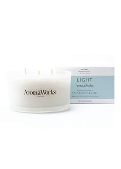 Multiwick Spearmint & Lime Candle by AromaWorks