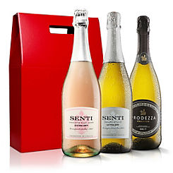 Must-Have Prosecco Trio in Red Gift Box by Virgin Wines
