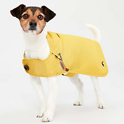 Mustard Water Resistant Dog Coat by Joules