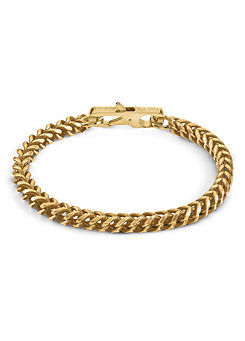 My Chains Gents Gold Plated Bracelet by Guess