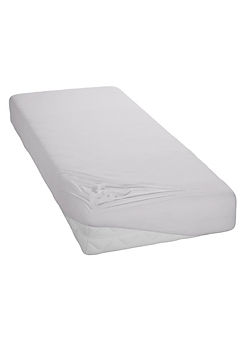 My Home 100% Cotton Jersey Fitted Sheet (European Sizing)