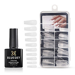 Nail Extension Kit - Coffin by Bluesky