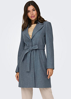 Nancy Life Belted Coat by Only