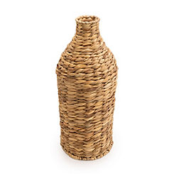 Natural Water Hyacinth Basket 40 cm Large Woven Vase