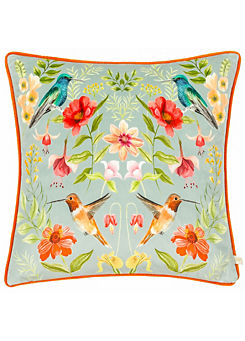 Nature Nectar Garden Blossom 43x43cm Cushion by Wylder