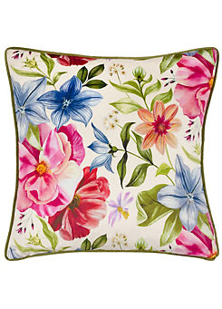 Nature Nectar Garden Petunia 43x43cm Cushion by Wylder