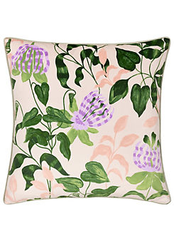 Nature Passiflora 50x50cm Cushion by Wylder