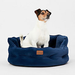 Navy Chesterfiels Pet Bed by Joules