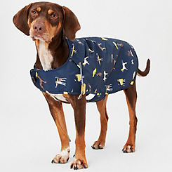 Navy Water Resistant Dog Coat by Joules